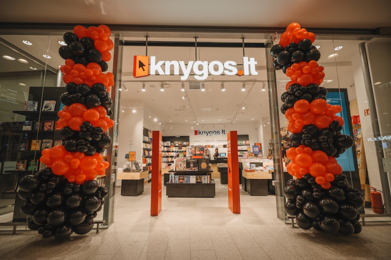 Klaipėdos „Akropolyje“ atidarytas naujas knygynas