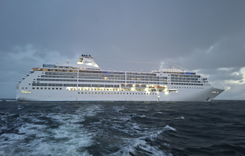 Klaipėdos uoste – prabangiojo kruizinio laivo „MS Seven Seas Mariner“ viešnagė