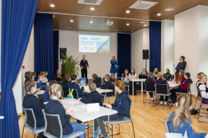 Mėlynosios konferencijos metu, moksleiviai savo darbą pristatys kūrybiškai