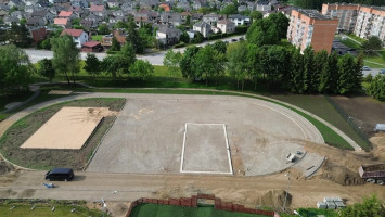 Modernizuojamas Gargždų sporto aikštynas – pagrindas sveikesniam miestui