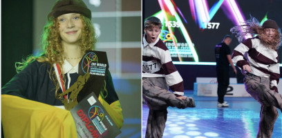 Klaipėdietė Ieva Vaškytė pasaulio hiphopo čempionate iškovojo sidabrą