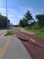 Smiltelės gatvėje baigti takų įrengimo darbai