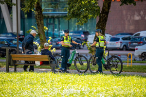 Pareigūnai Klaipėdos m. parkuose ir viešose vietose tikrino viešąją tvarką
