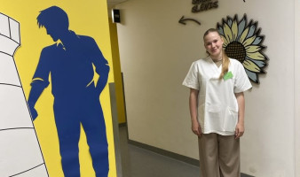 Paauglė iš Klaipėdos savanorystę ligoninėje renkasi kaip pirmąjį žingsnį į medicinos pasaulį
