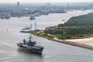 Lietuvos karo laivai prisijungė prie tarptautinių jūrinių pratybų BALTOPS 25