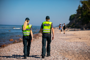 Pareigūnai įspėja: nesaugus poilsis prie vandens – gyvybei pavojinga rizika
