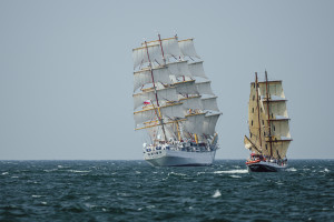 Savaitgalį „The Tall Ships Races 2024“ didieji burlaiviai išskleidę savo bures Baltijos jūroje įveikė pirmąjį lenktynių etapą Helsinkyje