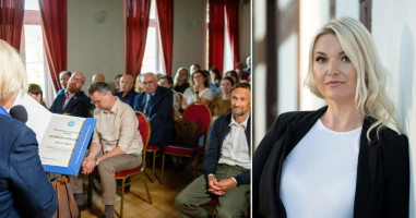 Trečiosios Prof. Kazio Pakšto premijos laureatė D. Ringis: „Jūra yra mūsų turtas, mūsų galimybės“