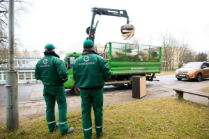 KRATC: iš kiemų bus surenkamos didelių gabaritų ir medienos atliekos